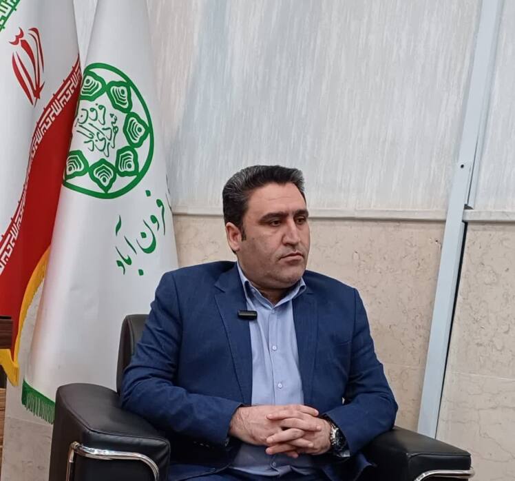 شهر فرون آباد به مناسبت فرا رسیدن هفته وحدت فضاسازی شد