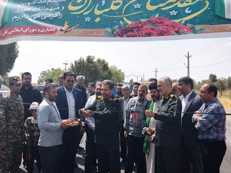 آسفالت و بهسازی ۲.۵ کیلومتری جاده علی آباد به سعدآباد در بخش مرکزی ورامین