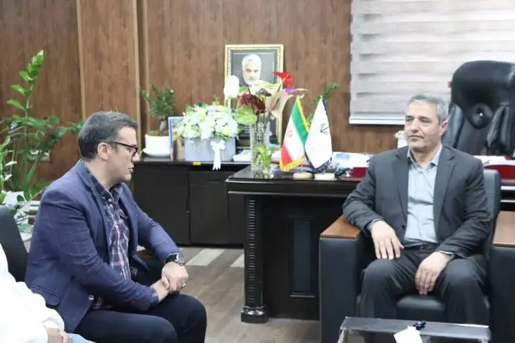 دیدار نوروزی رئیس اداره فرهنگ و ارشاد اسلامی شهرستان قرچک با فرماندار
