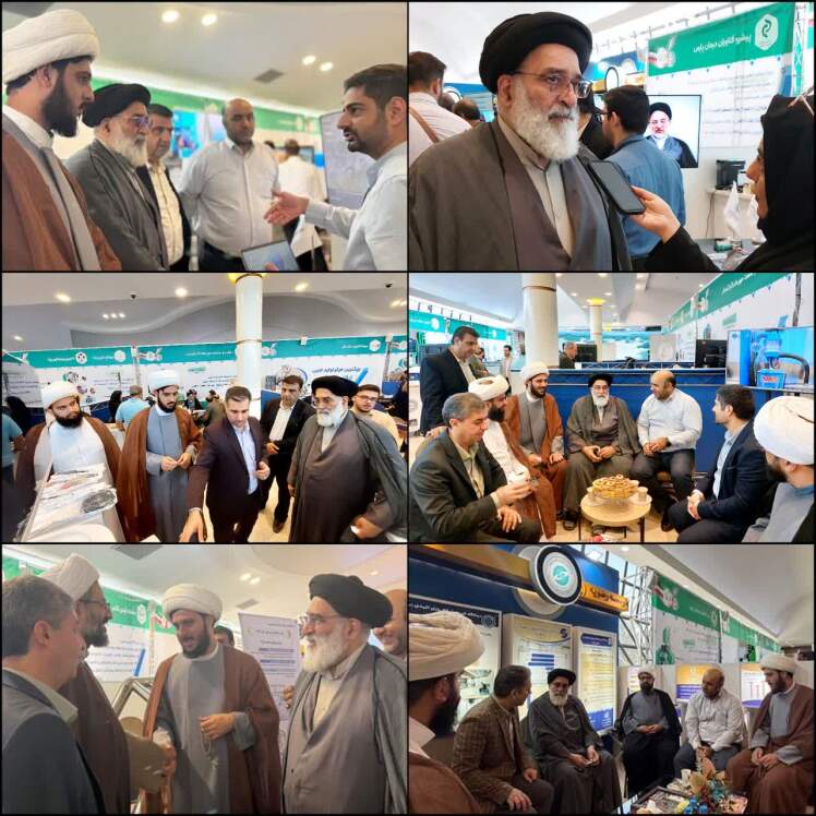 بازدید رئیس شورای هماهنگی تبلیغات اسلامی استان تهران از نمایشگاه دستاوردهای سازمان اوقاف و امور خیریه کشور در هتل ارم تهران