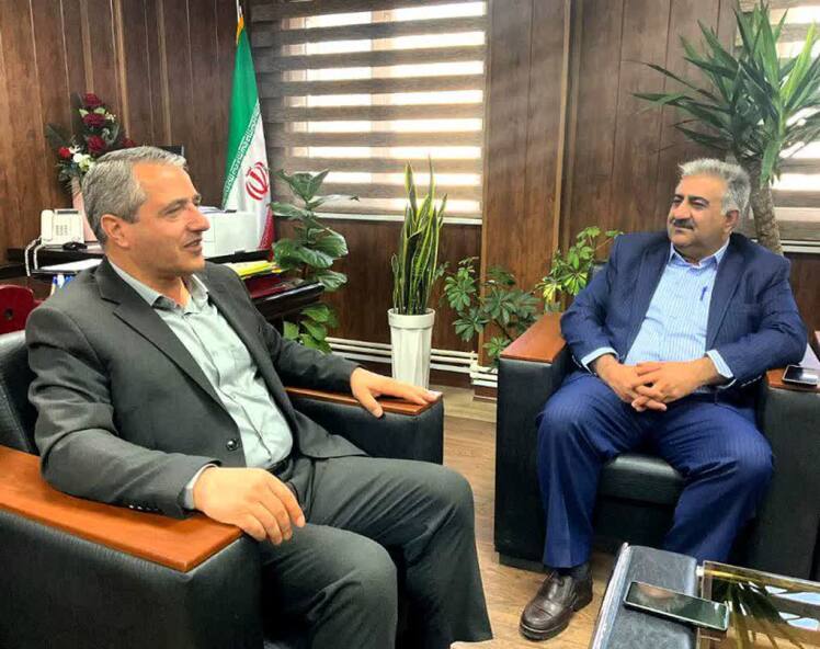 دیدار نوروزی مدیرجهاد کشاورزی شهرستان قرچک با فرماندار