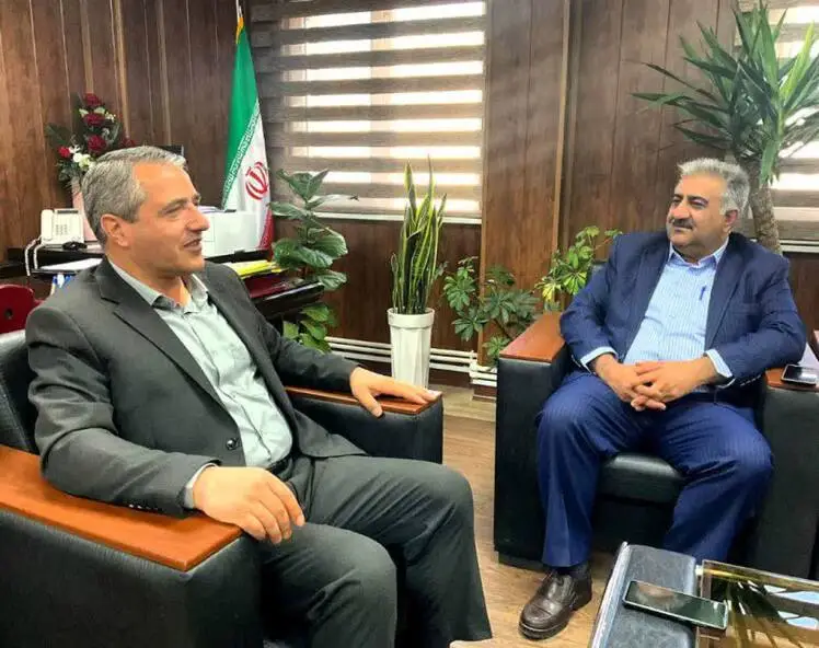 دیدار نوروزی مدیرجهاد کشاورزی شهرستان قرچک با فرماندار