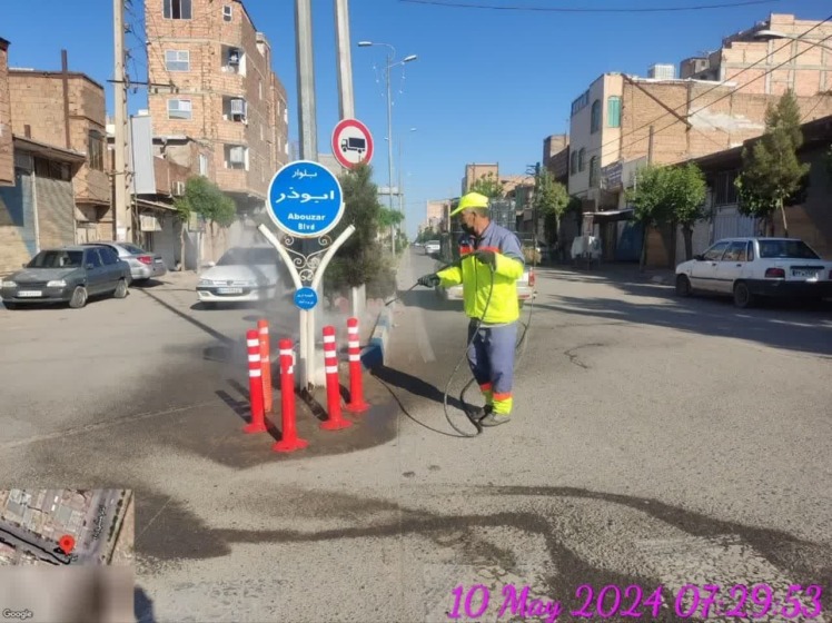  طرح پاکسازی نقاط مختلف شهر به منظور بهبود فضای شهری انجام می شود