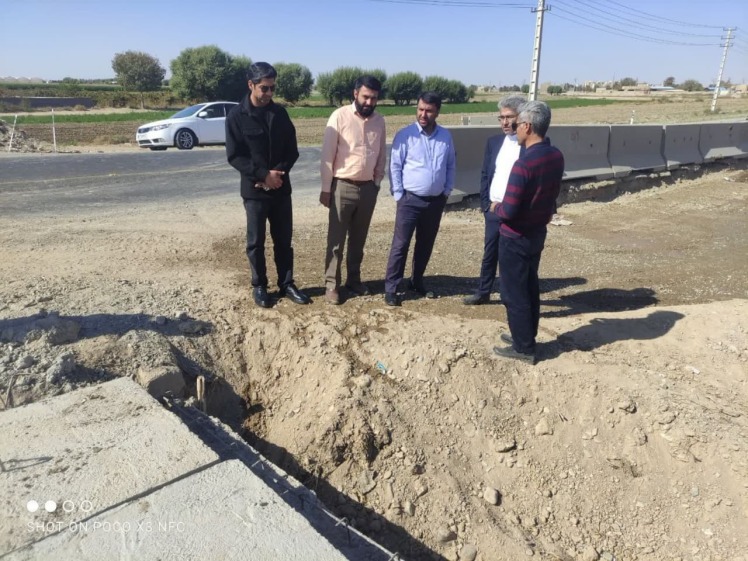 جاده ورامین به قلعه خواجه در مراحل پایانی