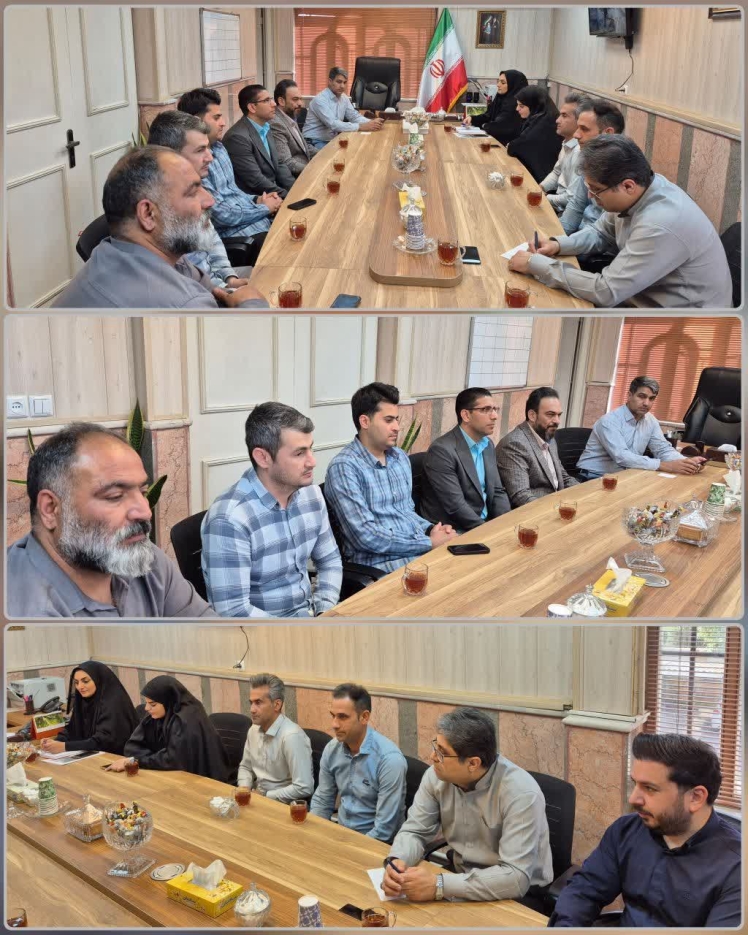 دیدار صمیمی سرپرست بخشداری مرکزی قرچک با کارکنان بخشداری