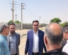  بازدید میدانی قاسمی از پروژه احداث خط انتقال آب روستای ریحان‌آباد