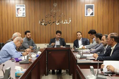 حمایت از کالا و خدمات ایرانی در جلسه مبارزه با قاچاق کالا و ارز شهرستان پیشوا