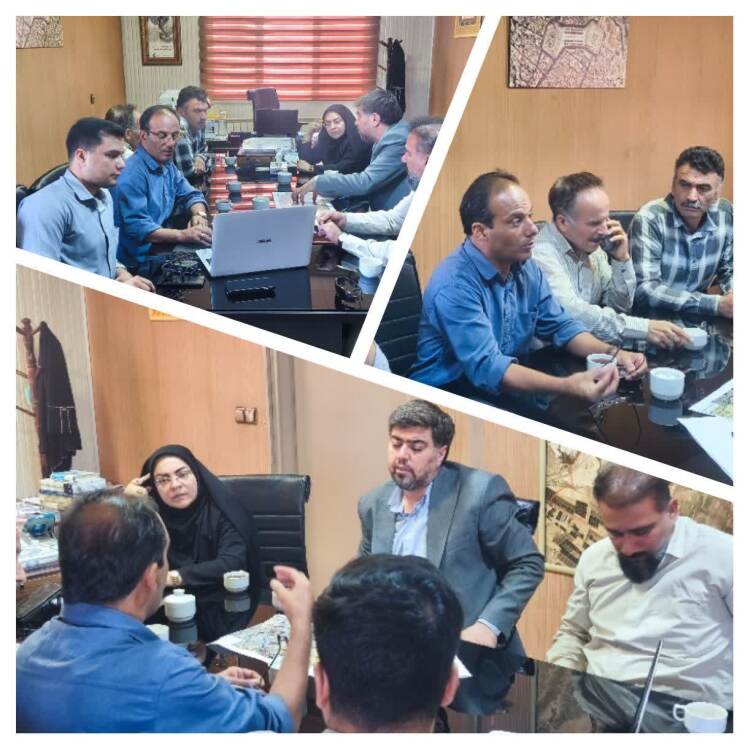 جلسه مشترک بخشدار مرکزی ورامین و اداره گاز برای پیشبرد پروژه مهم زیرساختی در جنوب شرق تهران