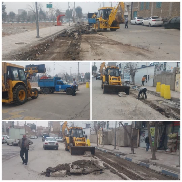 طرح پاکسازی محیطی و جمع‌آوری نخاله به همت تلاشگران حوزه خدمات شهری شهرداری فرون آباد اجرا شد