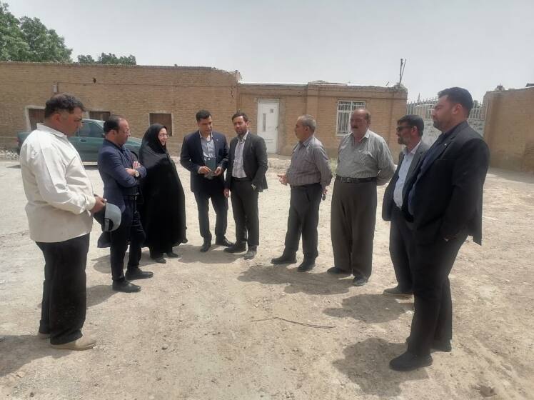 بخشدار مرکزی ورامین از روستای موسی‌آباد کاشانی بازدید کرد