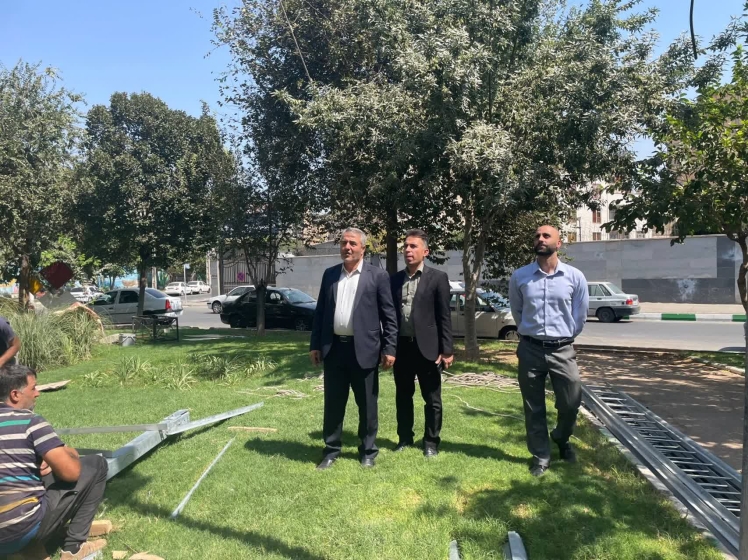 بازدید میدانی فرماندار قرچک از روند احداث دکل آنتن‌دهی تلفن همراه در شهرستان